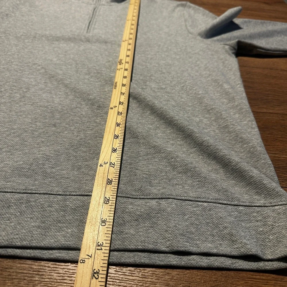 Vineyard Vines Gray Performance Quarter Zip Pullover Mens 2XL